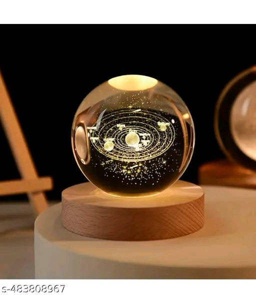 LED crystal table lamp