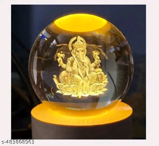 LED crystal table lamp