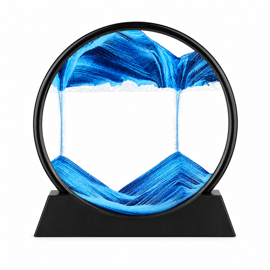 Blue wave sandscape