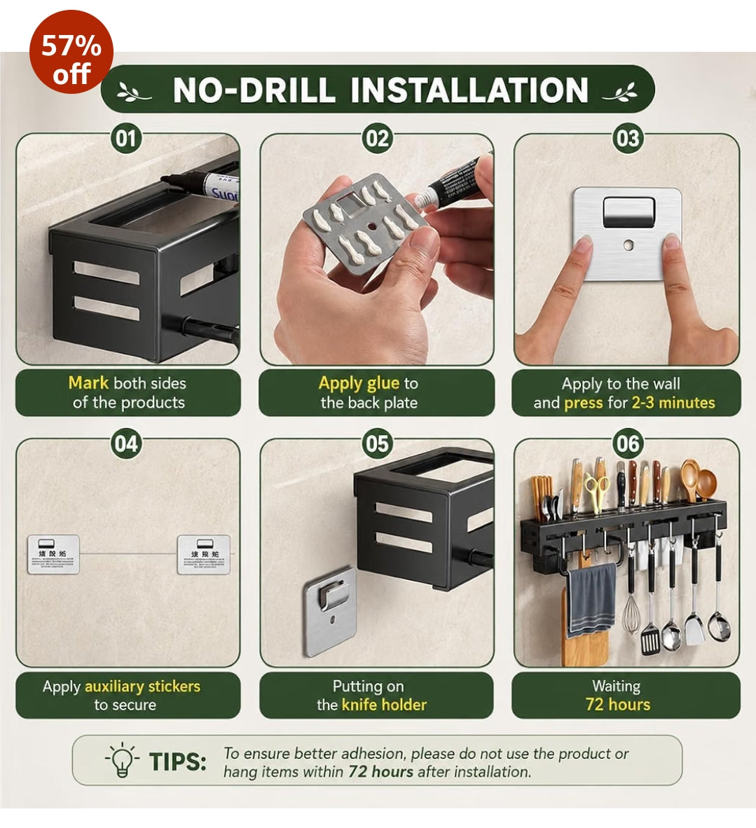 Kitchen pro utility holder